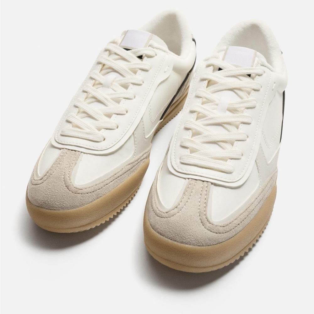 ZARA Men’s Retro-Style Sneakers (multicolor)